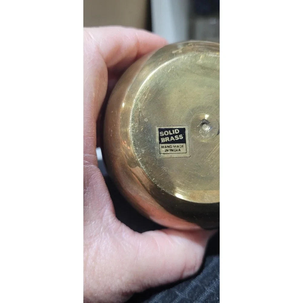Vintage Brass Incense Holder